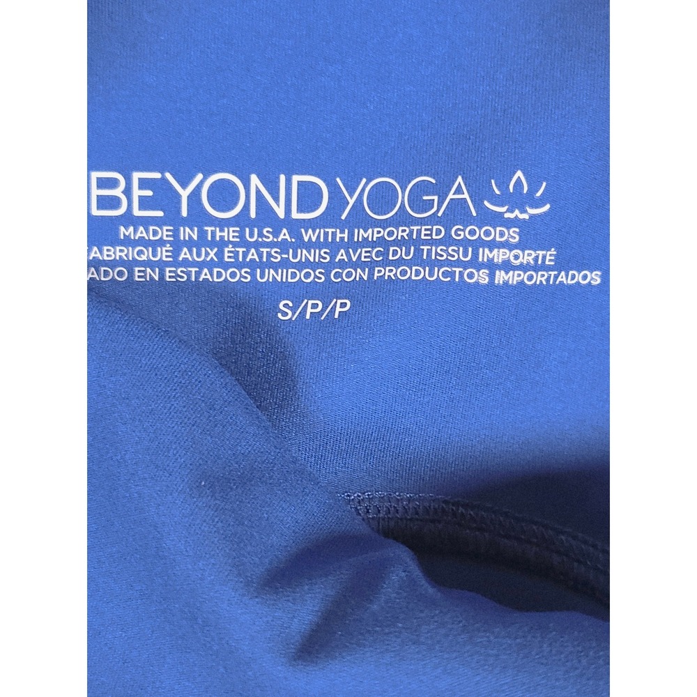 Beyond Yoga Spacedye High Waisted Midi Leggings Small‎ Blue Pocket NWT READ - Picture 9 of 13